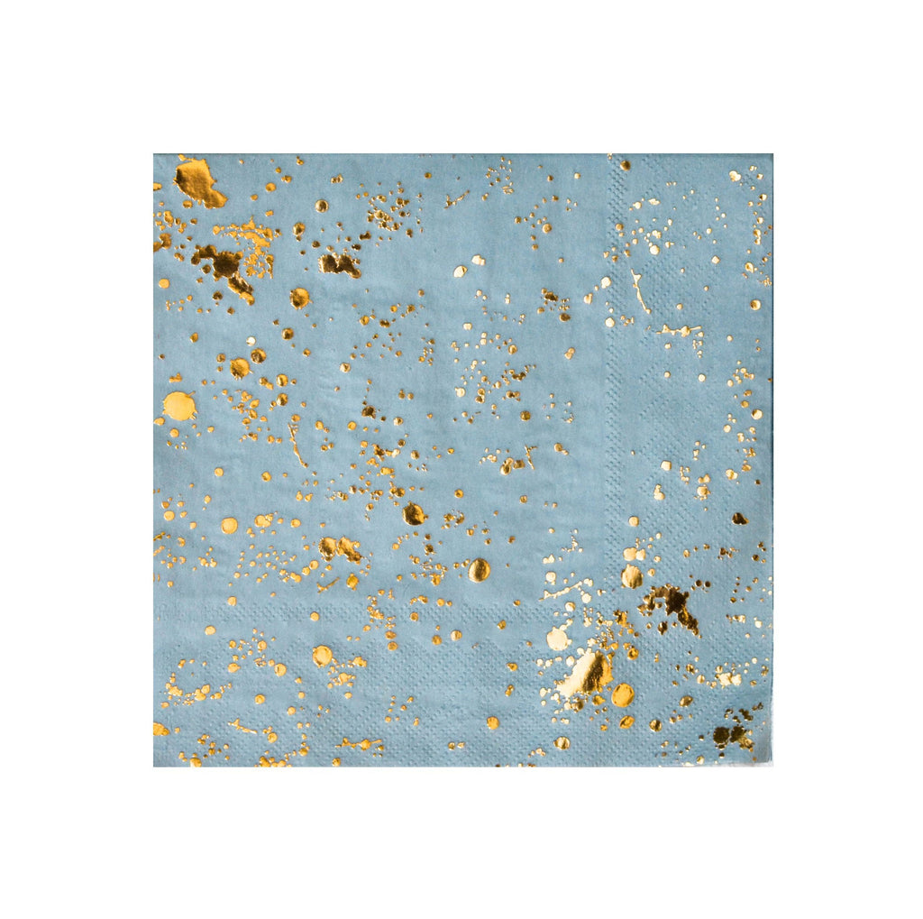 Malibu - Coastal Blue Lunch Paper Napkins