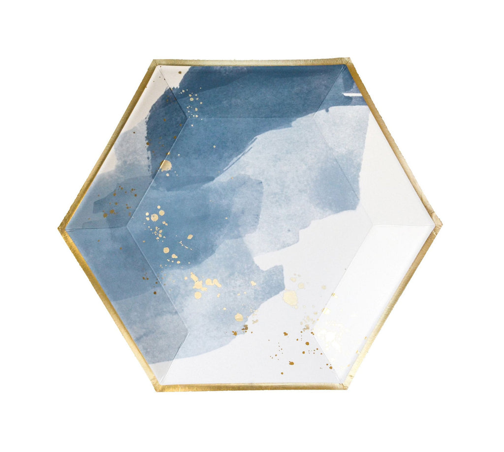 Malibu - Coastal Blue Large Party Plates