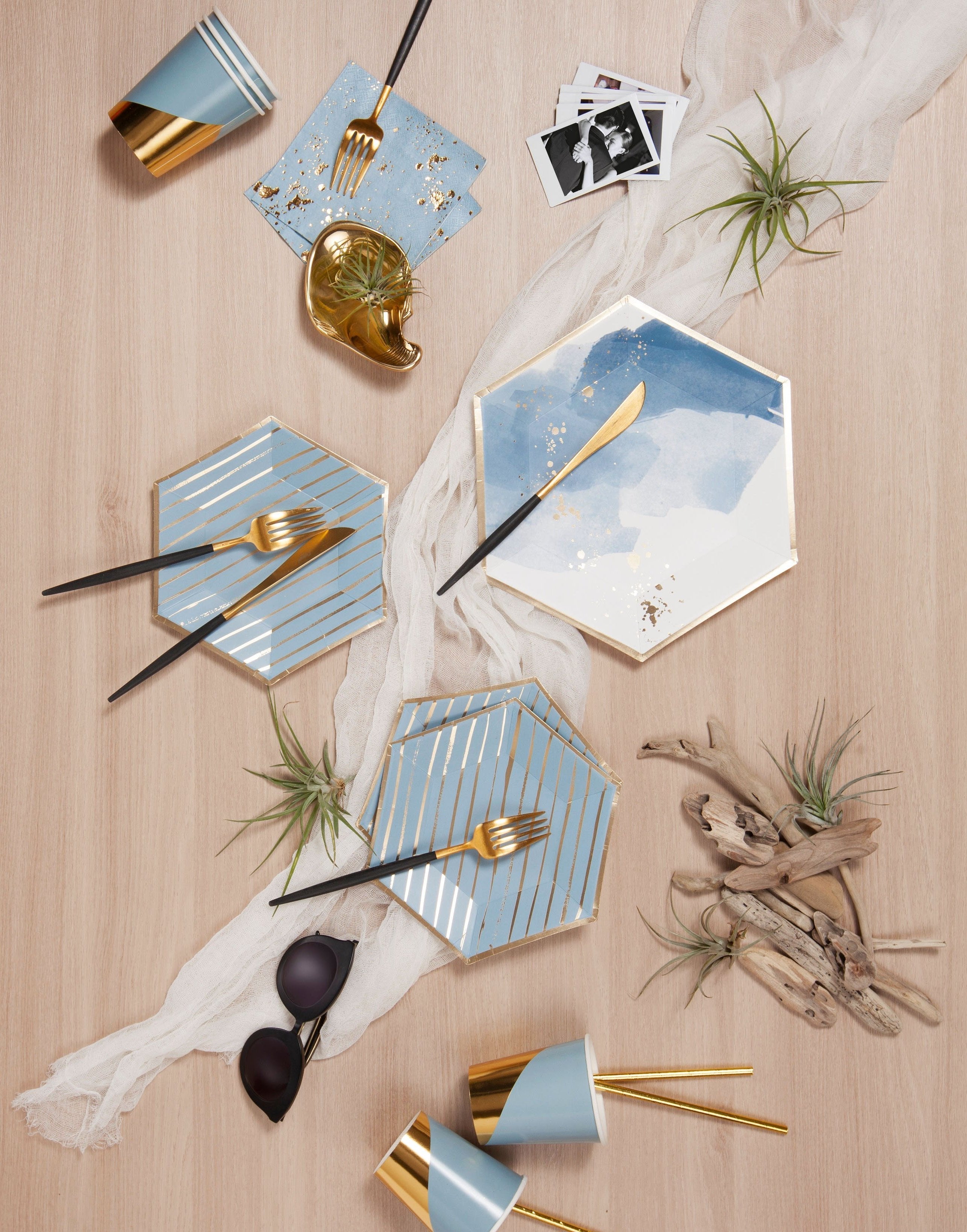 Malibu - Coastal Blue Cocktail Napkins